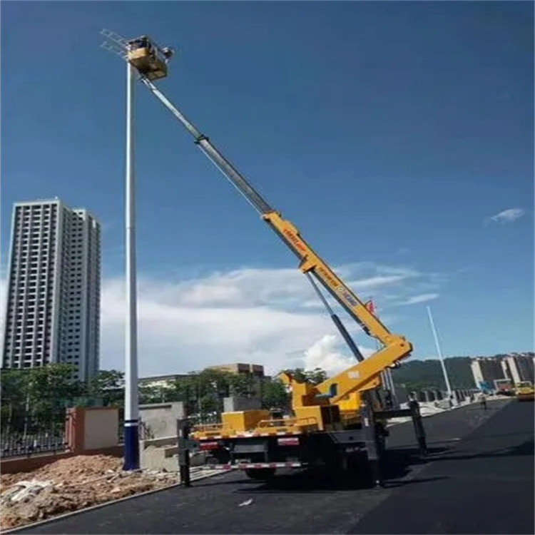 潭门镇维修路灯的曲臂升降车出租